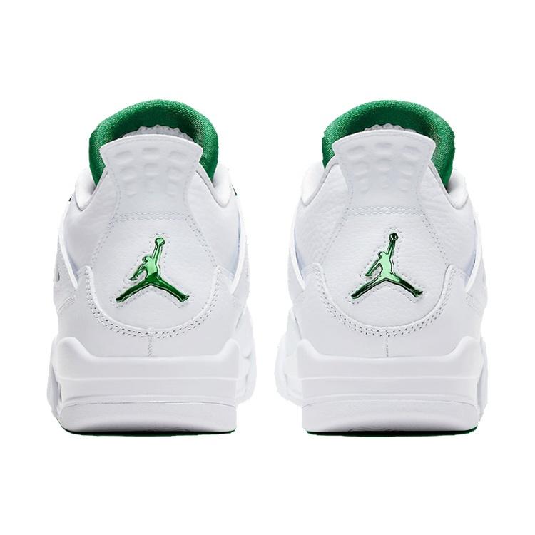 (GS) Air Jordan 4 Retro 'Green Metallic' Детские 408452-113