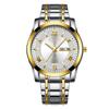 Automatic Movement Watch Men's Watch High-end Calendar Luminous Waterproof Ultra-thin Steel Strap Watch