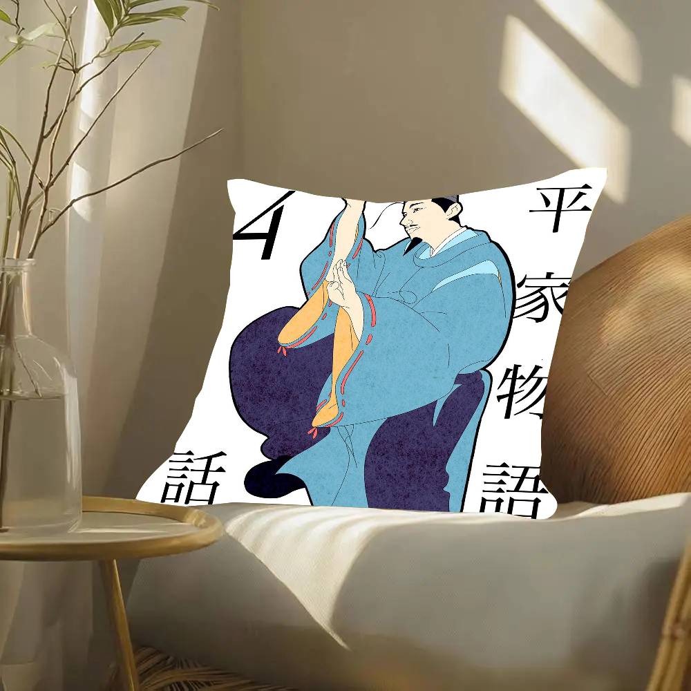 Anime The H-Heike Story Pillow Case Fashion Square Pillowcase Bedroom Sofa Room Ins Decoration Leisure