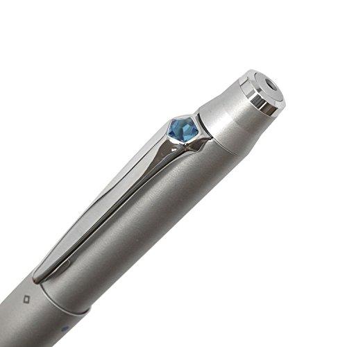 Mitsubishi Pencil Многофункциональная ручка Jetstream Prime 3&1, 0,7 мм, Серебристая, Легко писать, MSXE450000726