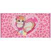 Mofusand GAL Nyan Soft Bath Towel ( Pink Leopard Print ) Japan NEW