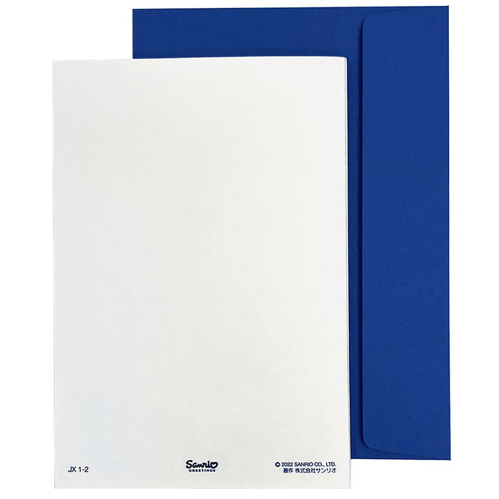 Рождественская открытка Sanrio Поздравительная открытка Санта и животные в лесу Возможна отправка за границу JX SANRIO 522244 8-3