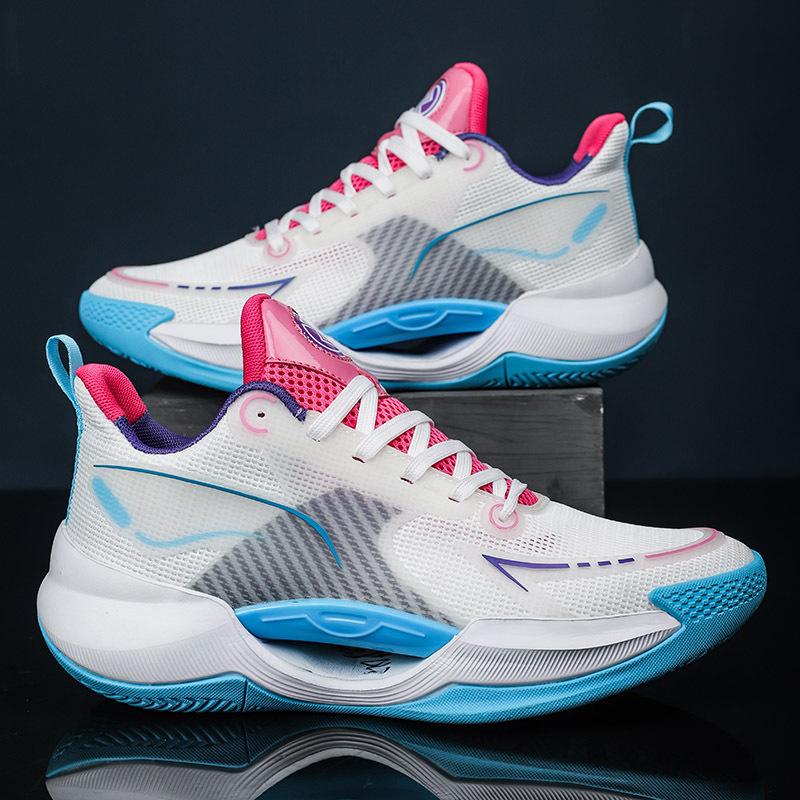 Баскетбольные кроссовки 2024 новые молодежные дышащие кроссовки студенческие парные повседневные кроссовки кроссовки