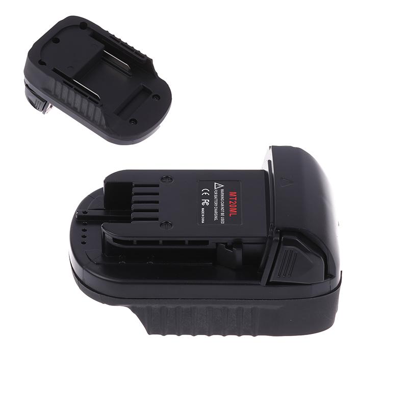 1 шт. для литий-ионного аккумулятора Makita 18 В Bl1830 Bl1860 Bl1815, переходник для литиевого аккумулятора Milwaukee 18 В Mt20Ml