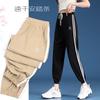 Quick-drying Sweatpants Women's Summer New Splicing Side Striped Leggings Casual Loose Outdoor Sports Pants