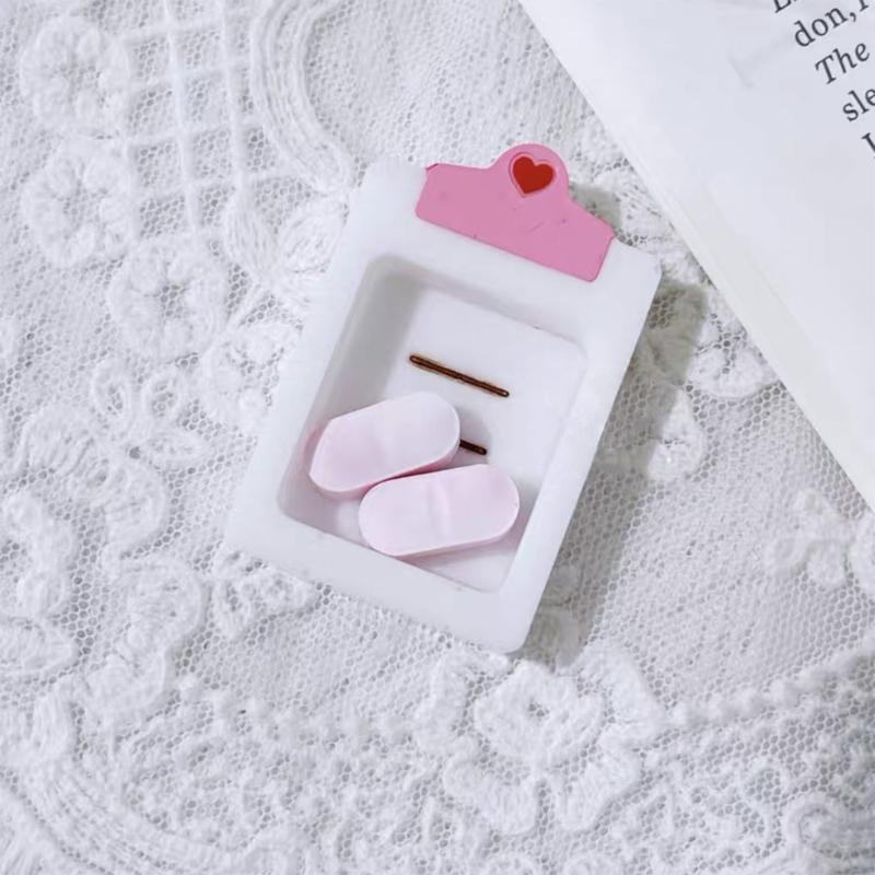 Resin Shaker Mold Quicksand Casting Epoxy Mold Resin Jewelry Molds Hollow Case Folder Mold for Pendant Crafts