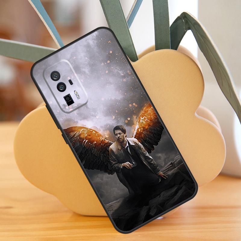 Чехол Supernatural с Ангелом Кастиэлем для Xiaomi 14 13 Ultra 11T 12T 13T Pro 12 Lite POCO F6 F5 X6 M6 Pro X5 X3 F3 M5s