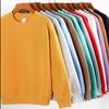Unisex Streetwear Sweatshirts Autumn&Spring O-neck Pullover Double-sided Cotton Long Sleeve Outerwear