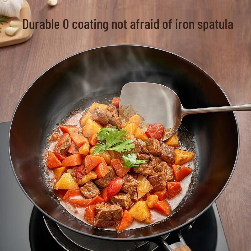 ASD Titanium Iron Non-stick Wok, 32cm