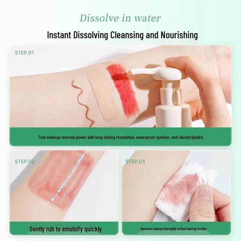 Zhuben Jade-Feel Gentle Makeup Remover Oil (100ml+50ml Travel Set)