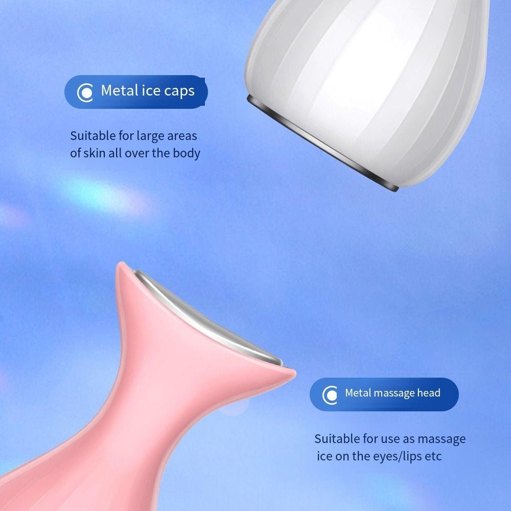 Double Side Facial Cooling Massager Eye Pouch Remover Repair Edema Face Ice Cooler Neck Massage Shrink Pores