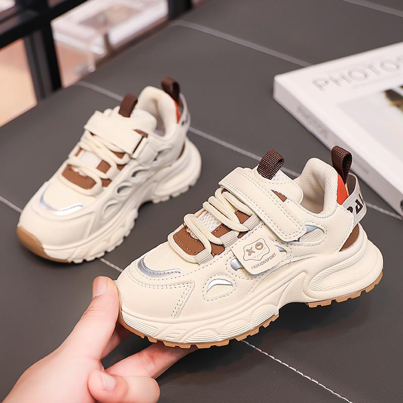 Детская модная дышащая повседневная обувь, детские спортивные кроссовки для бега для мальчиков и девочек, трендовые удобные спортивные кроссовки