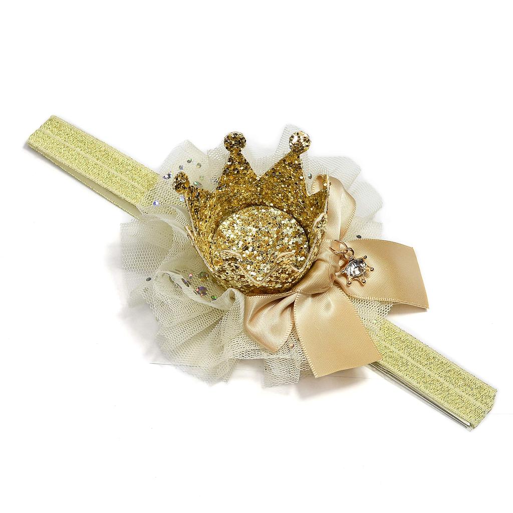 BIANHUAN Детская повязка на голову Лента-корона Аксессуар для волос Детская повязка на голову Детские аксессуары Украшения для волос Аксессуары для волос Милый детский душ День рождения