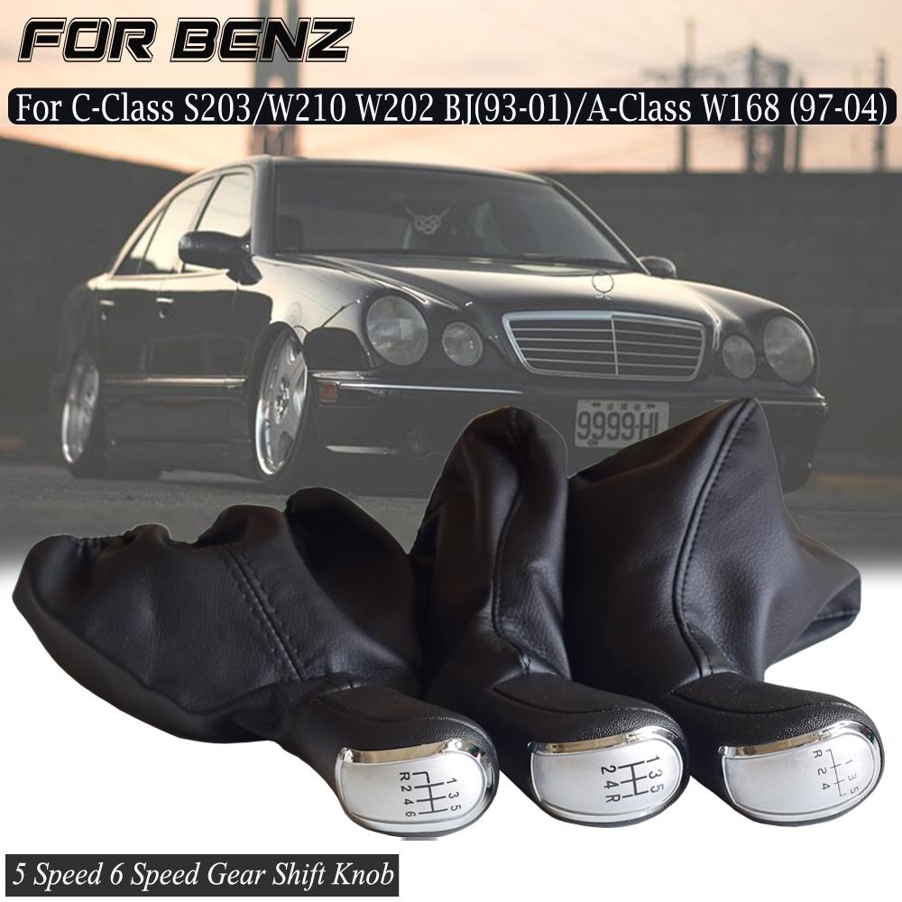 12 мм для Mercedes Benz C-Class W202 W208 E-Class W210 W203 S203/W245 W169 (04-12)/ W168 (97-04) Ручка переключения передач автомобиля 5/6