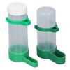 10 Set Bird Cage Water Feeder Set 140ml Water Dispenser and 150ml Bird Food Feeder with Clips for