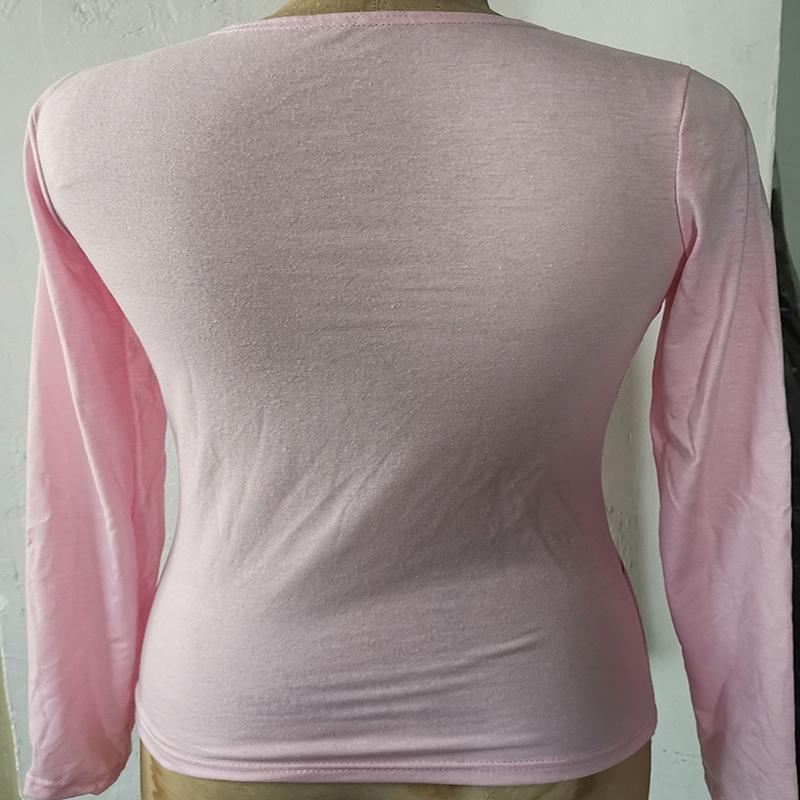 Винтажные зеленые футболки в стиле Y2K в стиле пэчворк, женские хиппи, уличная одежда, футболки с длинными рукавами, женские осенние укороченные топы в стиле ретро в стиле ретро