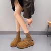 Женские баотоу и полушлепанцы для беременных, женская весенне-осенняя уличная обувь, нескользящие, без задника, ретро мягкая подошва