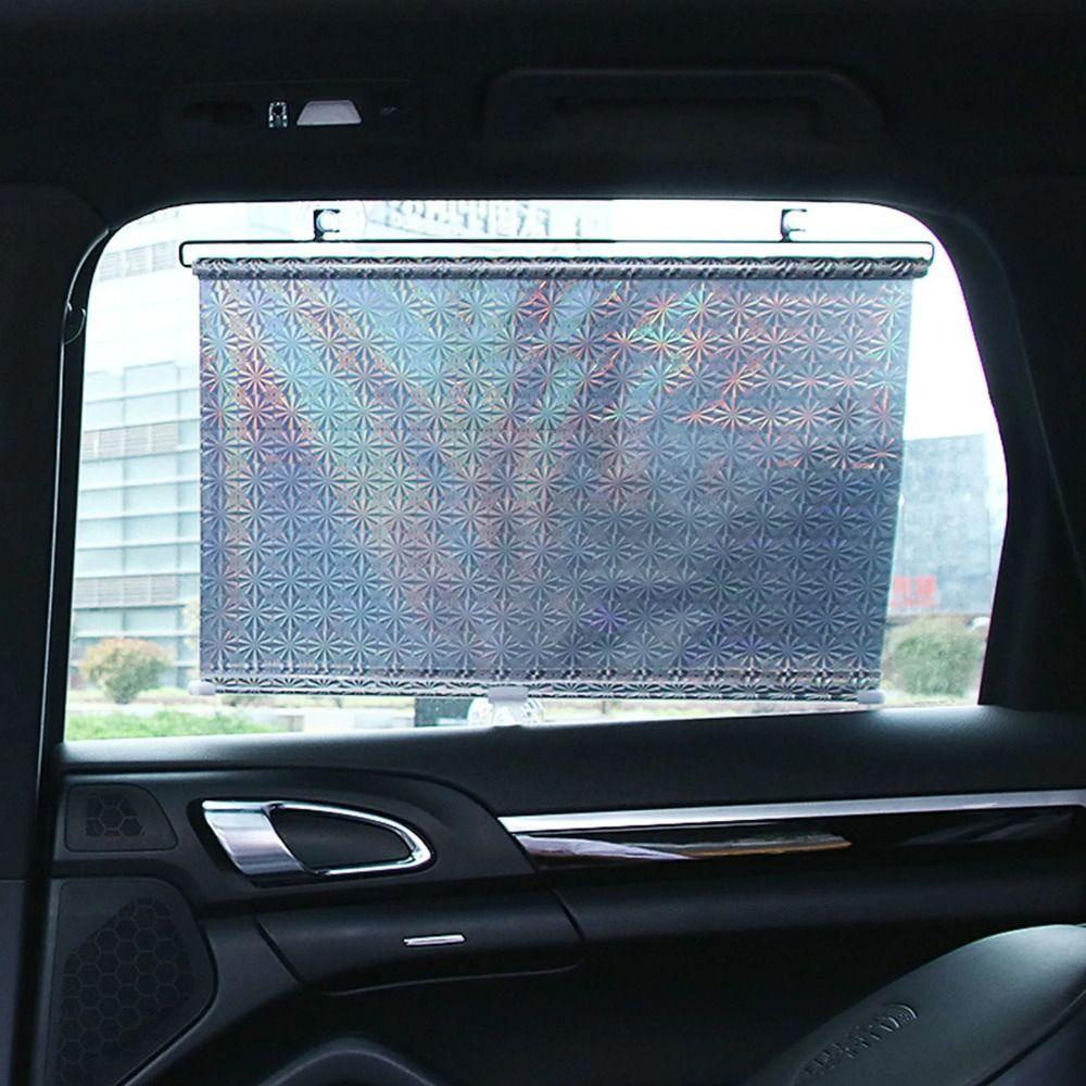 Защита от бликов Автомобильная солнцезащитная шторка Защита от УФ-лучей Автомобильная телескопическая шторка Автомобиль