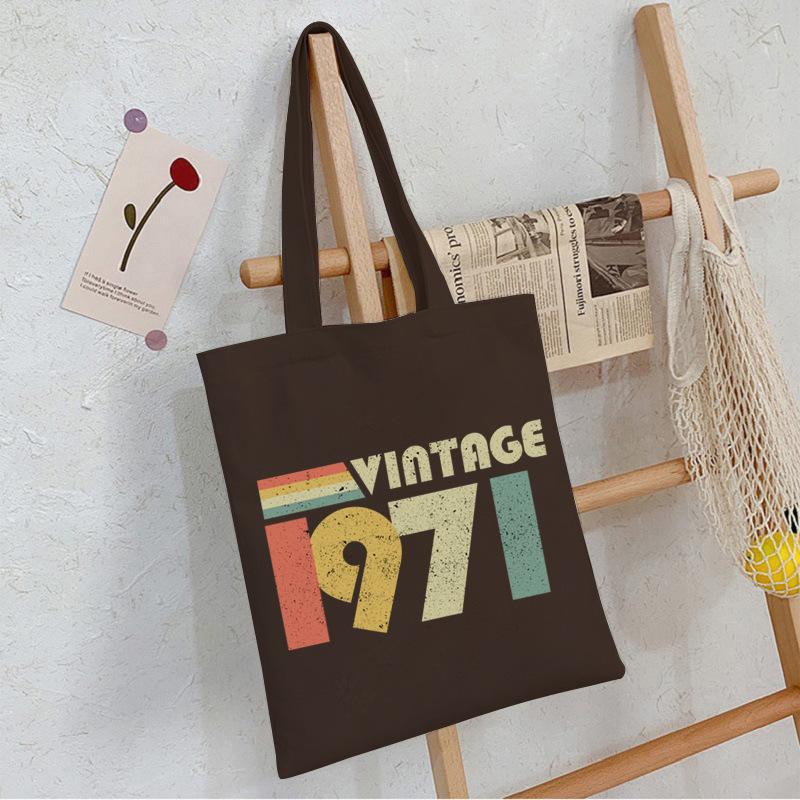 Year Birthday Birthday Print Commute To Work Portable Shoulder Bag Large Capacity Handbag