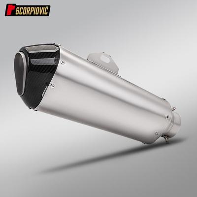 Универсальный мотоциклетный глушитель T155 для R3, Z650, CBR400, MT09, 703RR, 500F