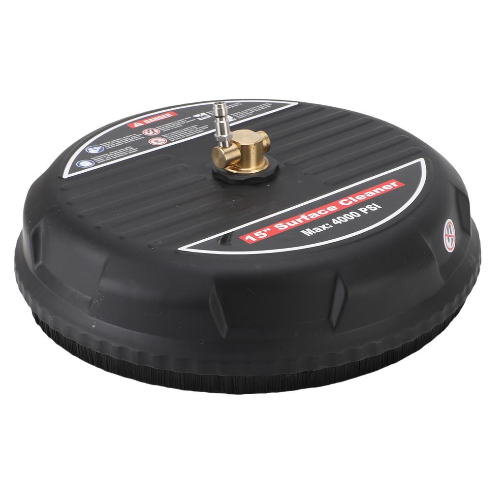 15-дюймовая мойка высокого давления для очистки пола, 2 сменные насадки, 14-дюймовый быстросъемный штекер, 4000 PSI для пола