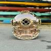 Nautical Heavy Cooper Brass Scuba Diving Helmet Boston U.S Navy Mark V Divers Helmet Nautical Marine Scuba Diving Helmet Christmas Gift
