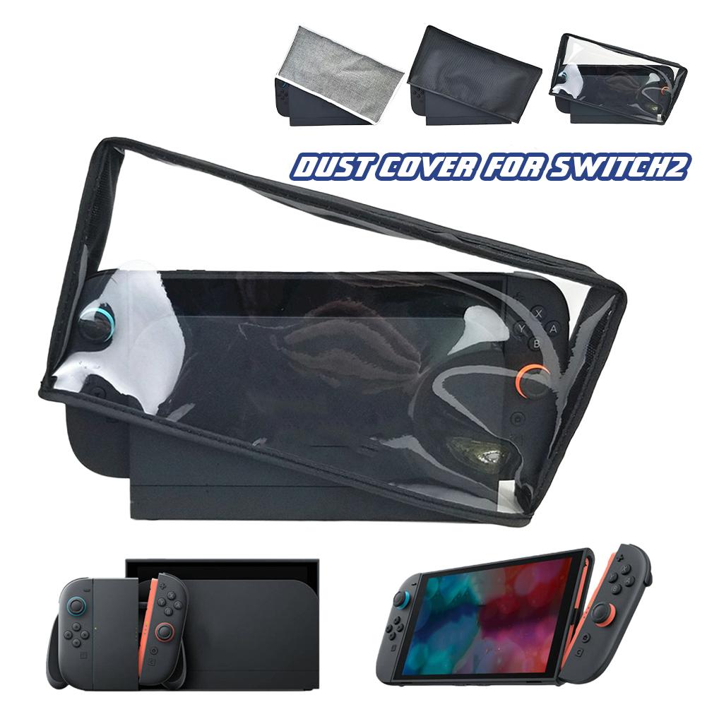 Dustproof Case For Switch 2 Anti-Scratch Oxford Cloth Protective Cover Sleeve Compatible With NS 2 Game Console Dock Accessories