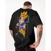 Dragon Ball Японское Аниме Мужская Женская Летняя Футболка Оверсайз Ретро Принт Короткий Рукав Повседневный Комфорт Оверсайз Харадзюку Y2k Топ