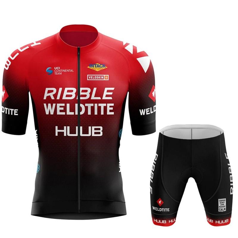 HUUB Mens Cycling Jersey Set Quick Dry Breathable Short Sleeve Bike Apparel Road