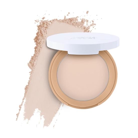 Компактная пудра для лица Nykaa All Day Matte 12Hr Oil Control с SPF 15 PA ++ - Слоновая кость 01
