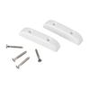 4PCS White Bass Guitar Thumb Rest Plastic Bass Finger Rest Anti Slip Bass Thumb Rest  Guitar