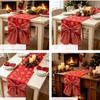 Snowflake Christmas Table Runner Cloth Xmas Tablecloth Home Decor Christmas Table Flag  Living Room
