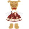 PILOT CORPORATION Fluffy Poodle Outfit Mel-chan Dress-Up Set,