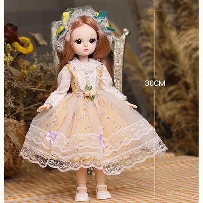 30см 1/6 BJD Куклы Маленькая Девочка Милая Нарядная 21 Подвижный Шарнир Кукла Принцесса Мода DIY Игрушка Подарок Девочке