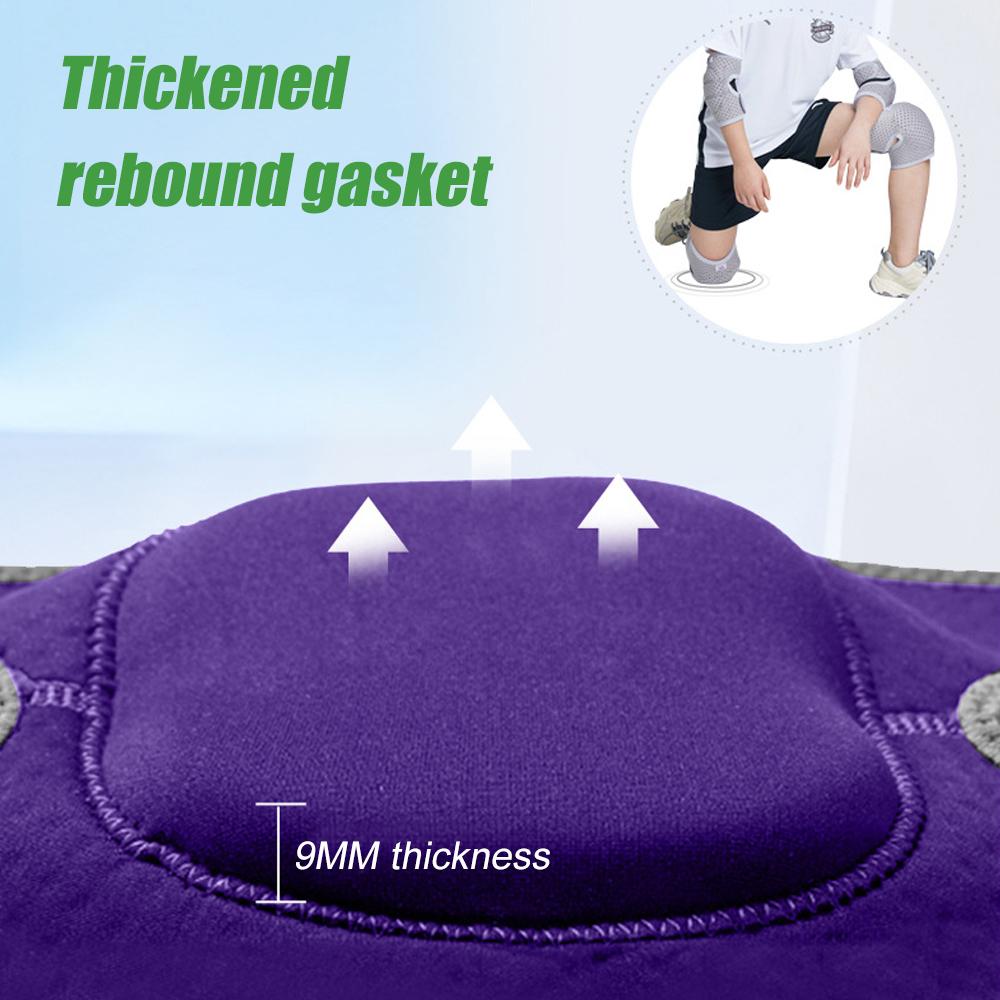 1 пара спортивных наколенников, губка, защита колена, защита коленного сустава, защита от столкновений, поддержка колена для детей, танцы, катание на коньках