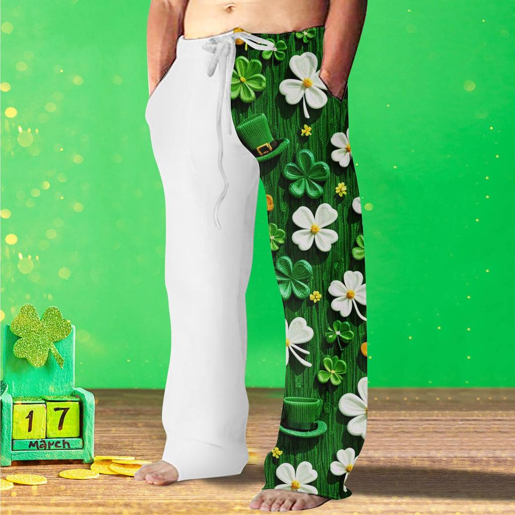 Улица. Мужские брюки с принтом Patrick's