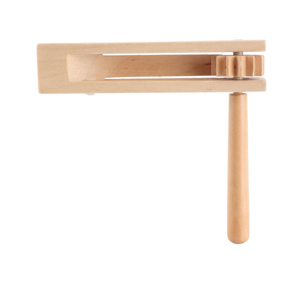 Деревянная трещотка, издающая шум, Орф-инструмент, игрушка-погремушка для спортивных мероприятий, игр, праздников