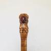 Handcrafted Parrot Head Walking Stick  Unique Wooden Cane with Detailed Carving, Elegant and Functional