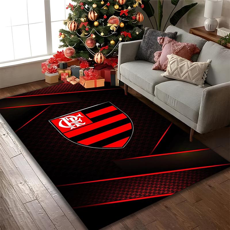 1pc Rangers FC Printed Chair Rug for Home Office Use, Living Room Kitchen Game Room Area Carpet