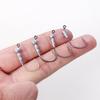5 Pcs Barbed Fishing Hooks Bait Holder Hooks Freshwater Saltwater Fishing Hooks for Shrimp Lure Bass Carp Catfish Bait