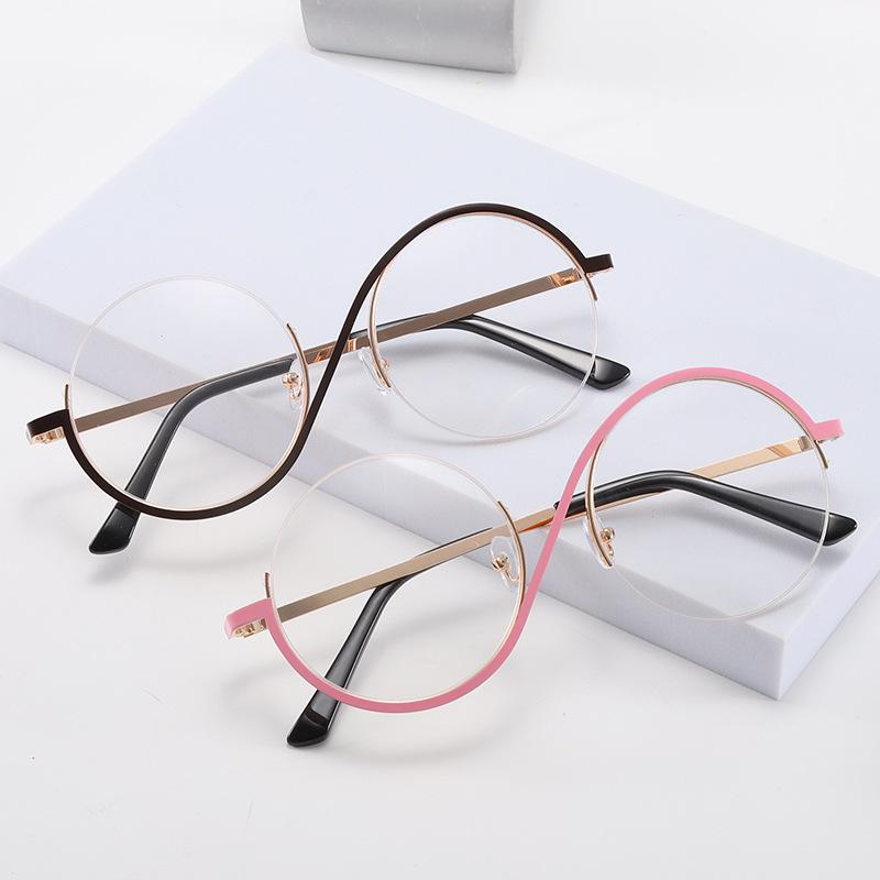 Anti Blue Light Blocking Radiation Eyewear Blue Light Glasses PC Frame Resin Len Trend Clear Lenses Computer Eyeglasses