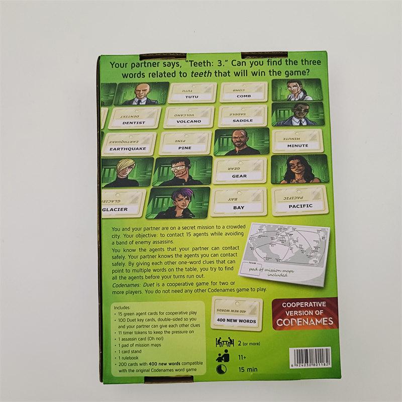 Английское издание игры в слова Codenames Anti-Human: Настольные игры и головоломки для непринужденных вечеринок