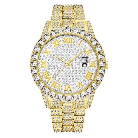 Женские часы, блестящие стразы, инкрустированные нержавеющим круглым циферблатом, кварцевые часы, соответствующие цветам, декоративные женские наручные часы, ювелирные изделия