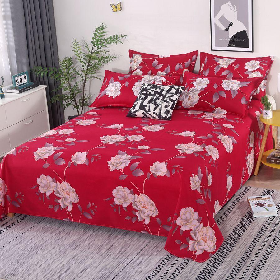 Simple Thickened Bed Sheets for All Seasons, Single and Double Bed Sheets In Multiple Specifications