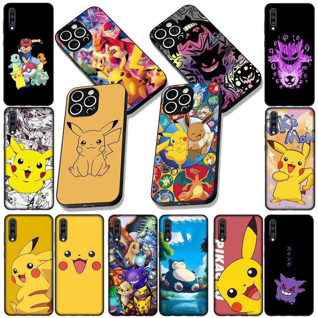 Чехол для телефона P-Pikachus P-Pokemons GO Eevees для Samsung Galaxy A05 A06 A14 A50 A51 A52 A12 A13 A23 A70 A07 A25 A26 M53 A56