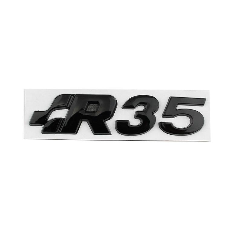Car Metal R32 R35 R36 Logo Badge Emblem Decals Sticker