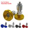 2 шт. алюминиевые ручки руля мотоцикла с ЧПУ, заглушки для руля, слайдеры для 16-18 мм ручки мотоцикла