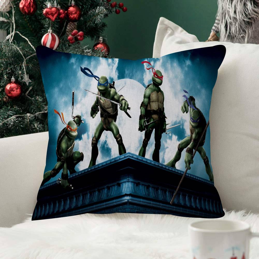 TTeenage mutant NNinja TTurtles TMNT Cushions Pillowcase Polyester Cushion Cover Throw Pillow Pillowcover Home Car Sofa Decor