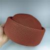 Fashion Elegant Style Mesh Breathable Beret Stiff Brim Knitting Hard Melon Peel Hat Casual Lightweight Sun Hat Travel