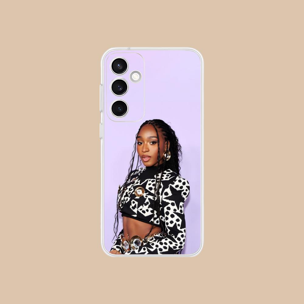 Прозрачный чехол для мобильного телефона Normani Kordei для Samsung Galaxy S25 S24 S23 S22 S21Plus FE Ultra Цветная крышка